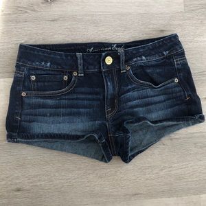 American Eagle Dark Wash Shorts